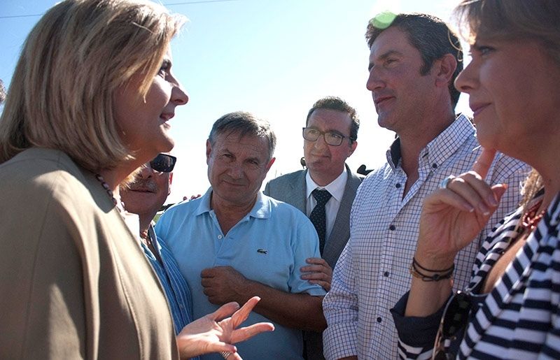 Los regantes del Condado lamentan que la ministra Báñez no haya cumplido con los beneficiarios del trasvase