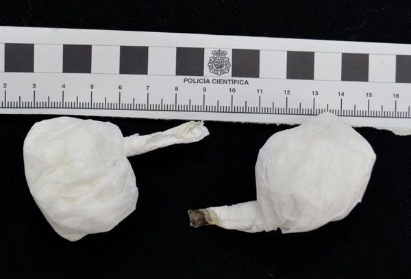 La Policía Nacional detiene a dos jóvenes con veinte gramos de cocaína