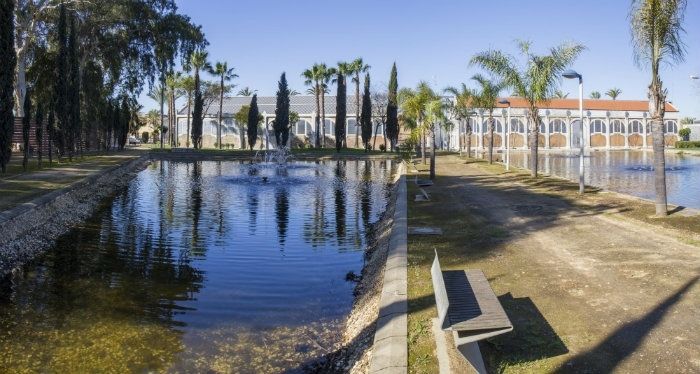Vuelven a funcionar los estanques del parque de Zafra
