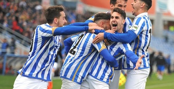 Sólo el líder La Hoya Lorca ha sumado más puntos que el Recre en las 11 jornadas de la segunda vuelta liguera