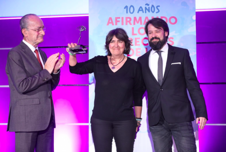 La directora onubense Remedios Malvárez, premiada en el Festival de Málaga