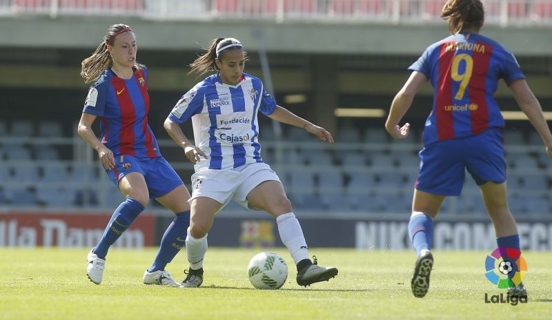 El Sporting sufre la pegada del Barcelona (5-1)