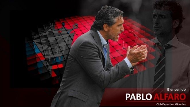 El extécnico albiazul Pablo Alfaro, nuevo entrenador del Mirandés