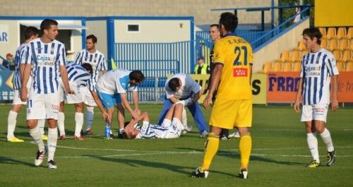 Borja Granero padece un esguince de tobillo