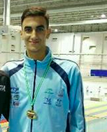 Quinto puesto para el juvenil lepero Alberto Muriel en el Nacional de Fondo