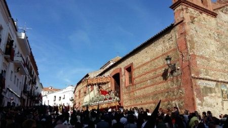 La salida del Redentor Cautivo el Miércoles Santo inicia un intenso programa de desfiles procesionales en Aracena