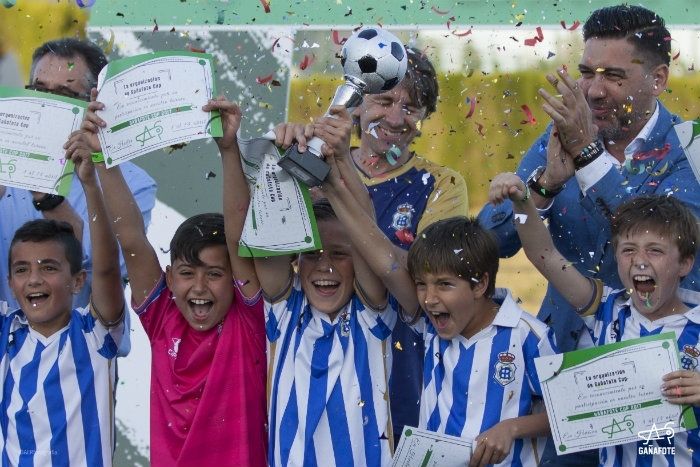 El Recreativo gana al Tiro Pichón de Málaga la Gañafote Cup benjamín (4-1)