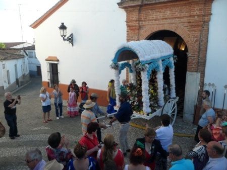 Cortelazor la Real celebra este fin de semana su romería de la Coronada 