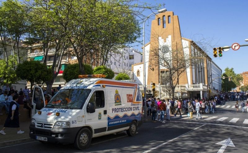 Los voluntarios de Protección Civil en Huelva incrementan su dedicación un 32% respecto a 2015