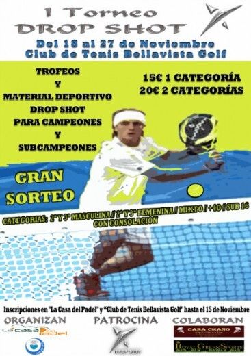 Torneo de Pádel Drop Shot en Bellavista