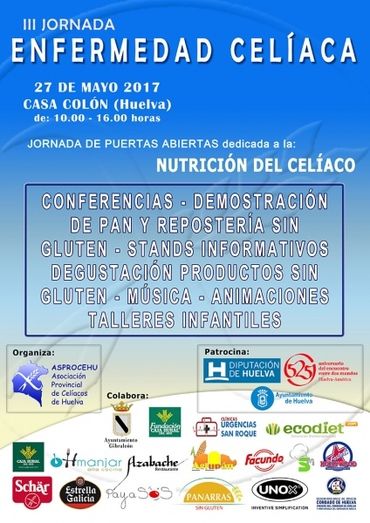 La Diputación presentará un recetario sin gluten en el marco de la III Jornada sobre Enfermedad Celíaca