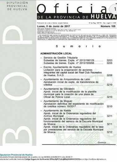 Publicado en el Boletín Oficial de la Provincia el anuncio del pliego de condiciones para la venta del Recre