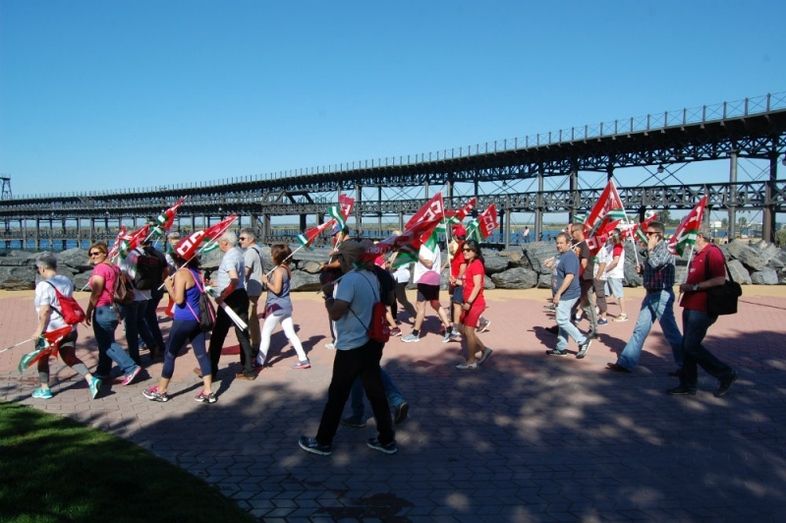 CCOO protagoniza una marcha reivindicativa por el Día Mundial del Medio Ambiente