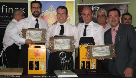 El pacense Juan José Masa se proclama ganador del Concurso Nacional de Cortadores de Jamón de Corteconcepción