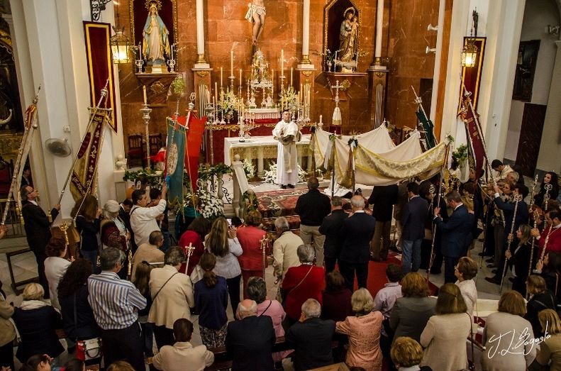 Rociana del Condado celebra la Festividad del Corpus Christi