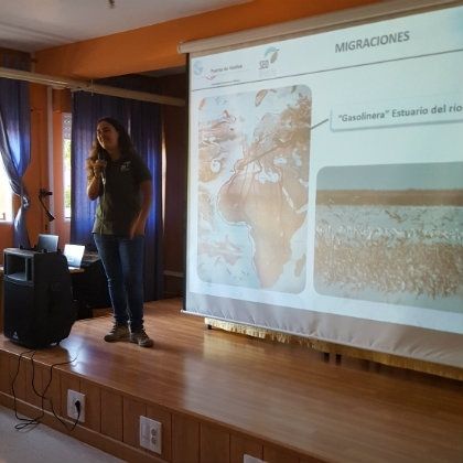 Puerto, Educación y SEO/BirdLife presentan la Guía de Aves a los estudiantes