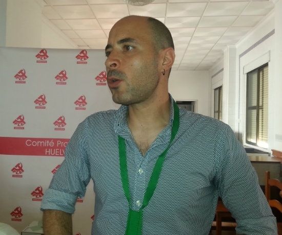 Rafael Sánchez Velo, nuevo secretario provincial del PCA en Huelva
