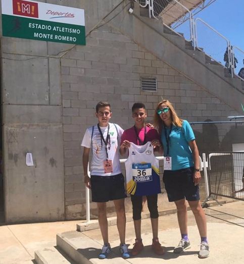 María Forero, octava en 1.000, la mejor onubense del Nacional Cadete