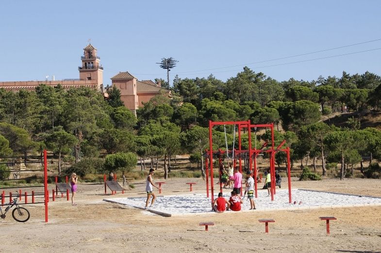 Ya te puedes tirar por la tirolina de Islantilla