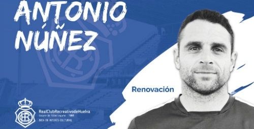 El Recre anuncia la ansiada renovación del capitán Antonio Núñez por un año más