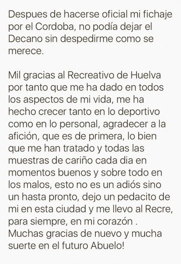 Waldo: 'Esto no es un adiós sino un hasta luego'