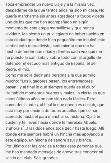 Alberto Barrero: 'Cada vez que me puse la camiseta del Recre la defendí con uñas y dientes'