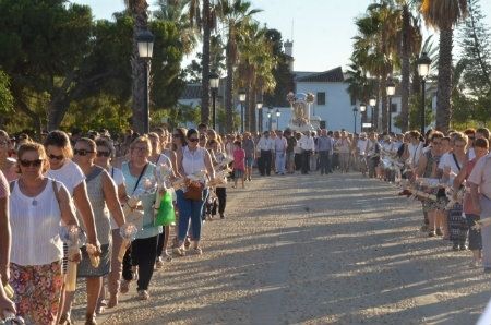 Palos de la Frontera celebra este mes las Fiestas y la Romería en honor de la Virgen de los Milagros