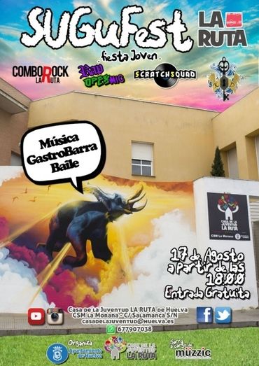 La Ruta acoge este jueves el Sugufest, festival de música protagonizado por jóvenes creadores onubenses