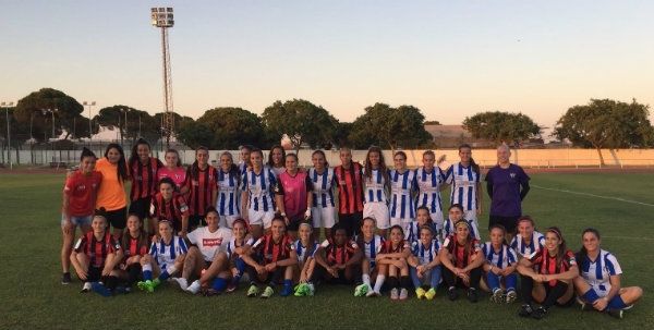 El Sporting Huelva le hace una 'manita' a su filial en su primer test veraniego (5-0)