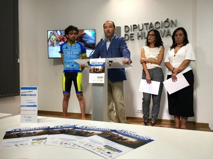 El reto solidario '12 millones de pedaladas por las personas refugiadas' recorrerá la provincia