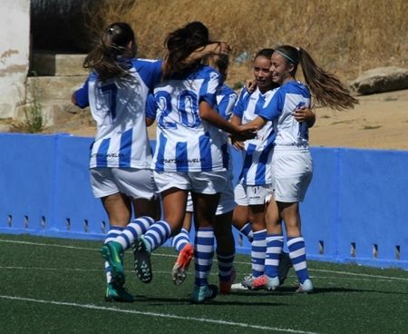 El Sporting Huelva B de Jenny Benítez convence e ilusiona (5-0)