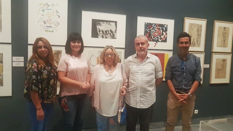 El Museo de Huelva exhibe por primera vez sus fondos  artísticos sobre papel