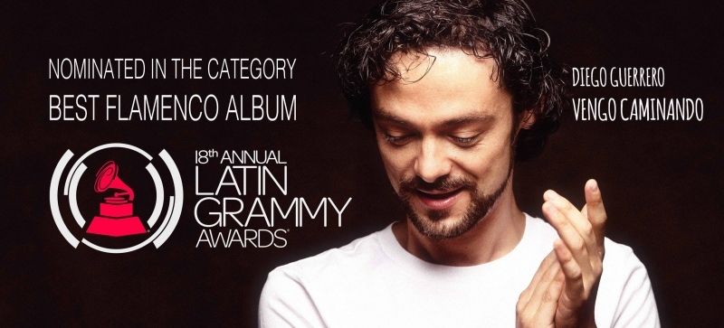 Diego Guerrero, nominado a los Grammy Latino con su ‘Vengo caminando’