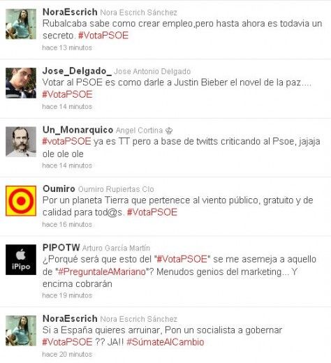 Los hashtags son como las armas: los carga el diablo