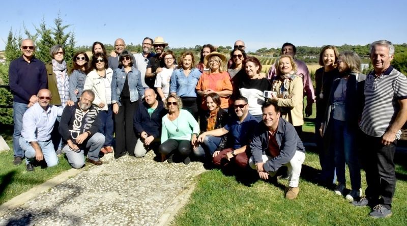 Paletas leperas y ayamontinas se unen en una jornada de convivencia