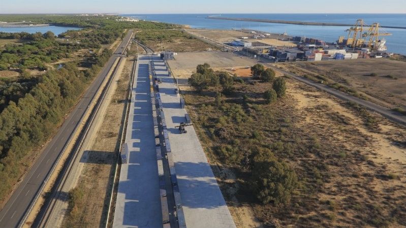 La Plataforma intermodal del Puerto de Huelva se presenta en el Congreso MOS2017 de Barcelona