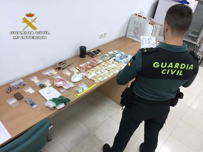 Dos detenidos por tráfico de drogas en La Zarza y Calañas