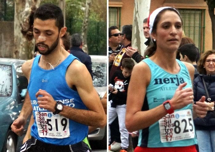 Fakhreddine Aoulad y Lidia Rodríguez, los más rápidos de una festiva San Silvestre