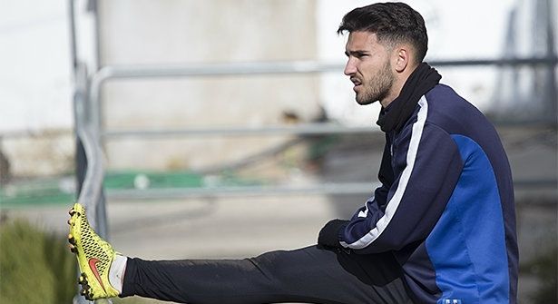 Iván Robles se estrena en una convocatoria con el primer equipo del Recre esta temporada y Sergio González supera su lesión