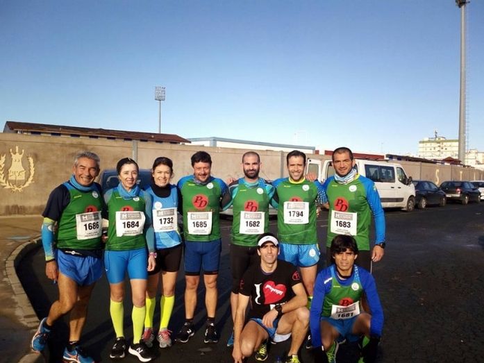 Volker Goineau y Carla Silvano, ganadores de la Media Maratón de Ayamonte