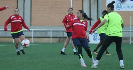 El Sporting Huelva ya prepara la cita del domingo en La Orden contra el Athletic