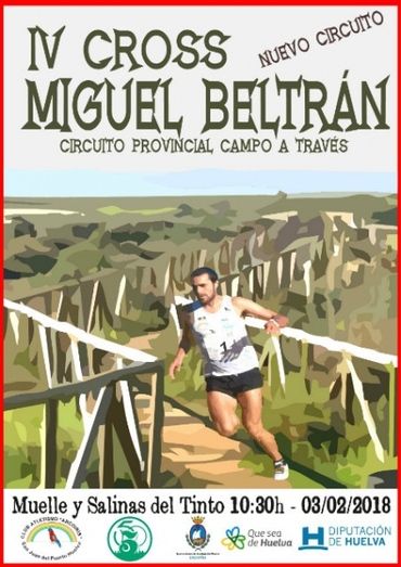 El IV Cross Miguel Beltrán de San Juan del Puerto se celebra este sábado con un nuevo circuito