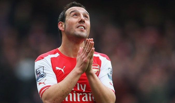 Santi Cazorla entra en la lista del Arsenal para la Europa League