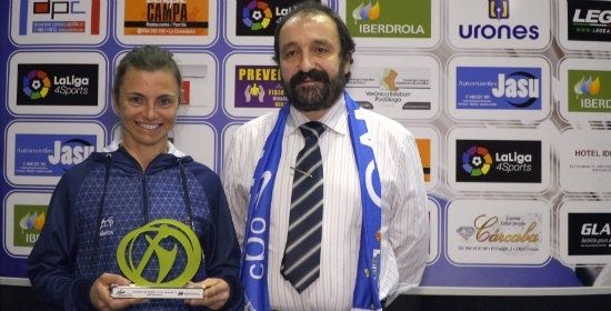 Quinto MVP de la temporada para Telma Santos
