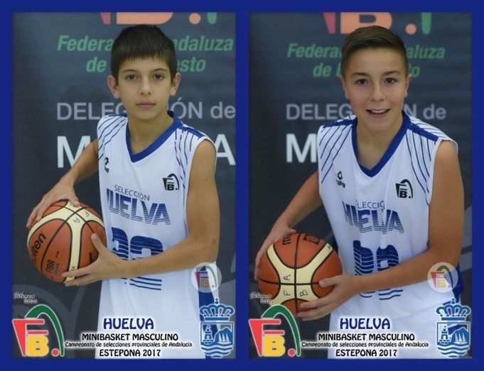 Manu Toledano, del CB Mazagón, y Gonzalo Fernández, del CB Lepe, disputarán el Campeonato de España