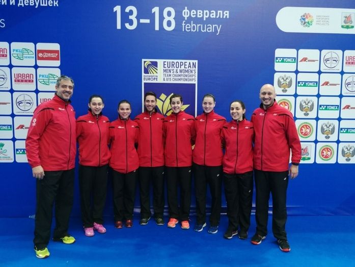 Carolina Marín, Pablo Abián y Carlos Longo inician su andadura en los Europeos por Equipos de Kazán