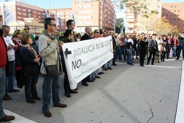 Vuelven las movilizaciones contra la reordenación del sector público andaluz