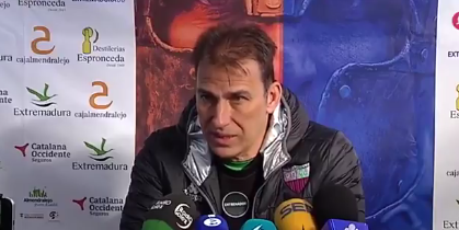Martín Vázquez recibe al Recre 'con ganas y sabiendo que hay que ganar'