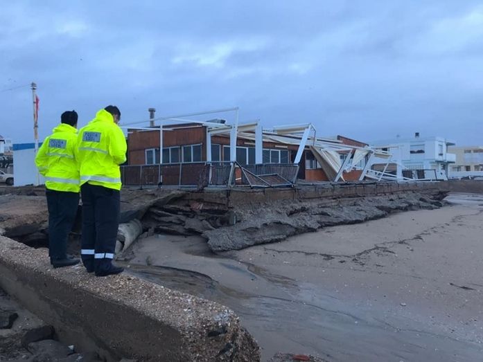Huelva, segunda provincia andaluza con más incidencias por lluvia y viento con 61