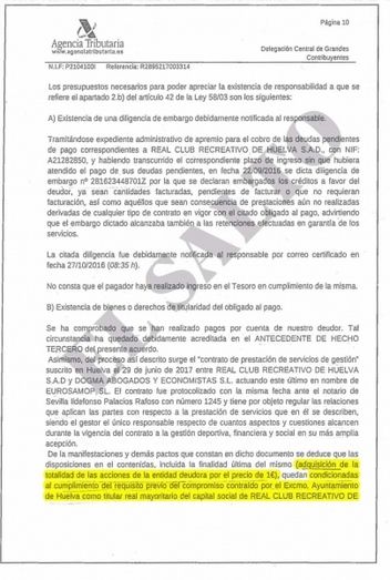 Eurosamop podrá comprar la totalidad de las acciones del Recre por un euro y sin deuda